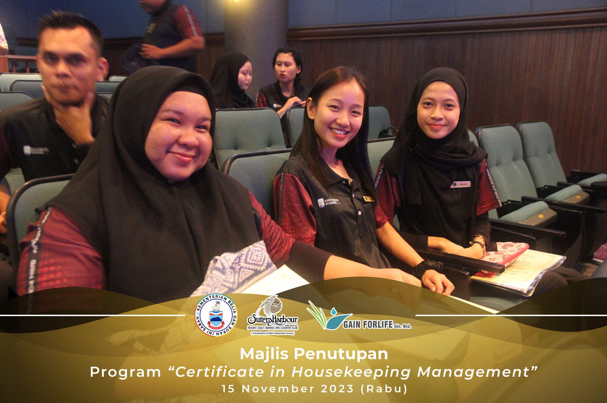 Majlis Penutupan Program Certificate in Housekeeping Management