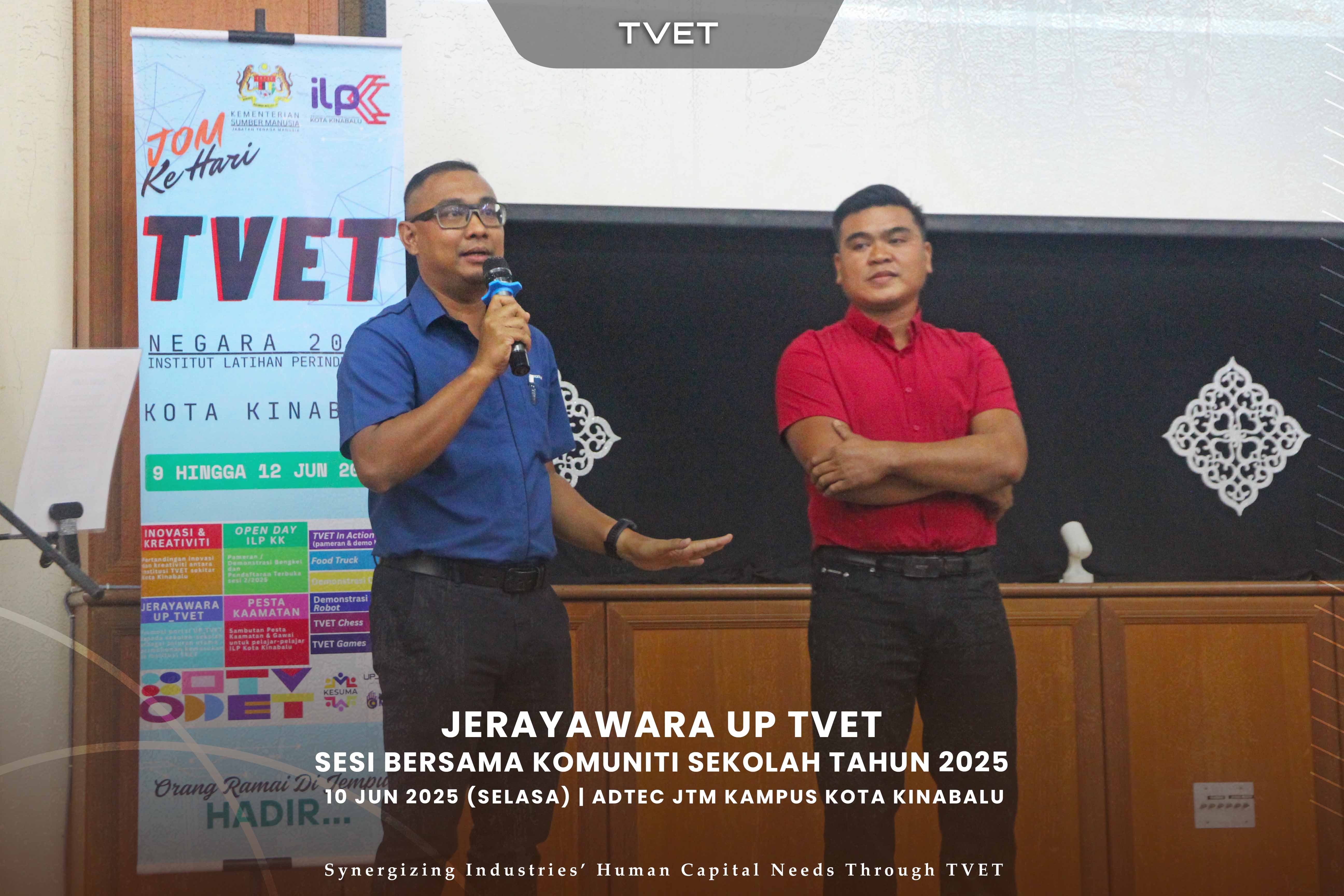 Program Jerayawara Up_TVET - Sesi Bersama Komuniti Sekolah Zon Sabah Tahun 2025